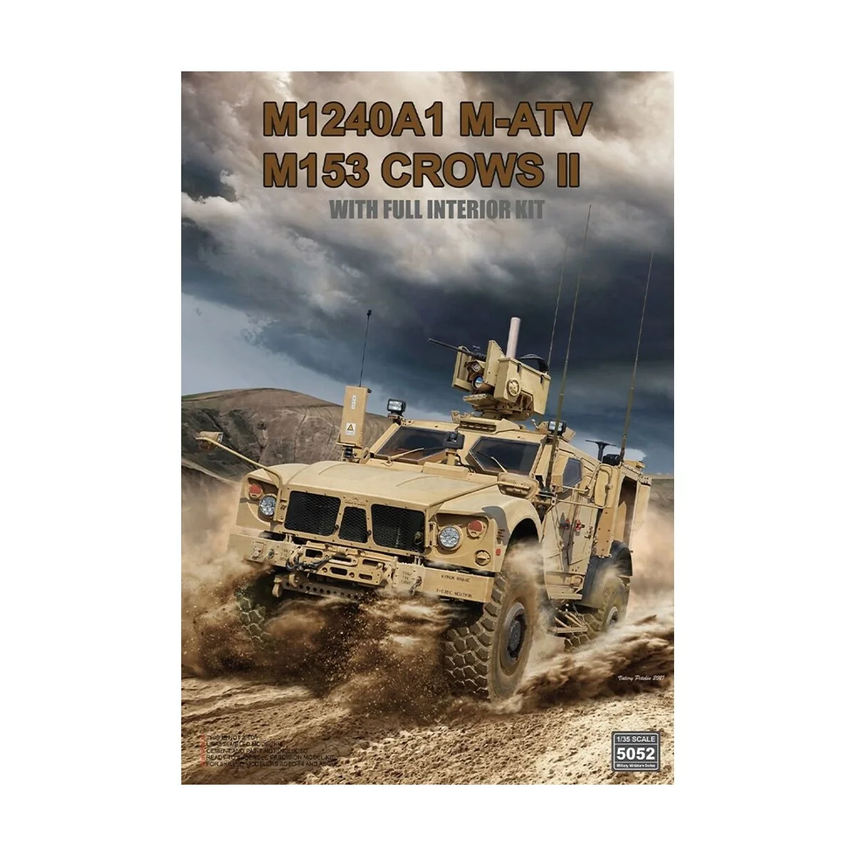 M1240A1 M-ATV (M153 CROWS II ) with full interior, 1/35 - Rye Field...