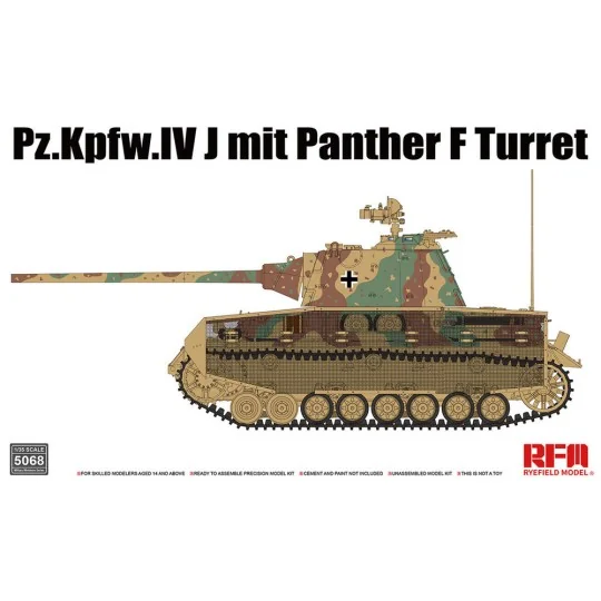 Pz.Kpfw.IV J mit Panther F Turret - Rye Field Model 5068