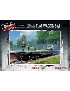 German Flat Wagon Ssyl, 1/35 - Thundermodels 35904