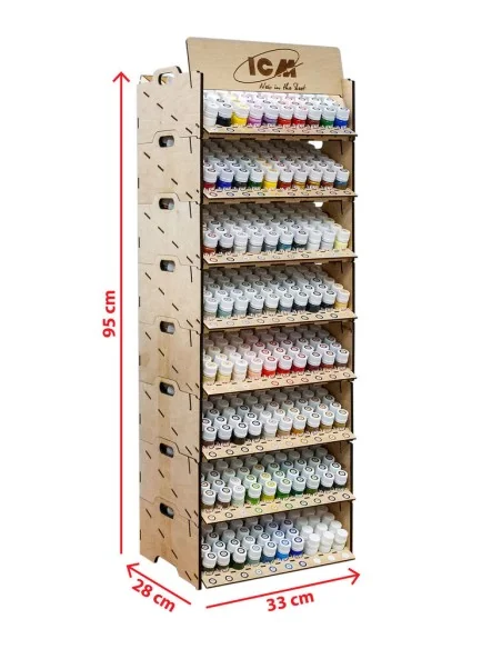 Plywood stand for paints - ICM ST01