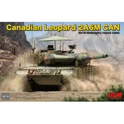 Canadian LEOPARD 2A6M CAN with workable track links, 1/35 - Rye Fie...