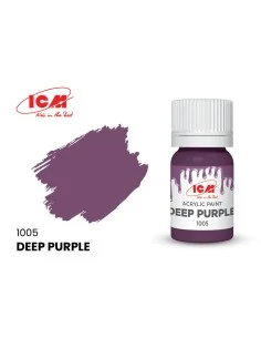 BASIC COLORS Deep Purple bottle 12 ml - ICM 1005