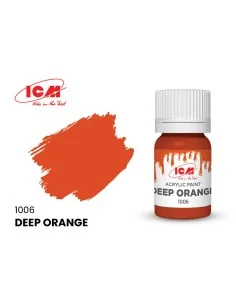 BASIC COLORS Deep Orange bottle 12 ml - ICM 1006