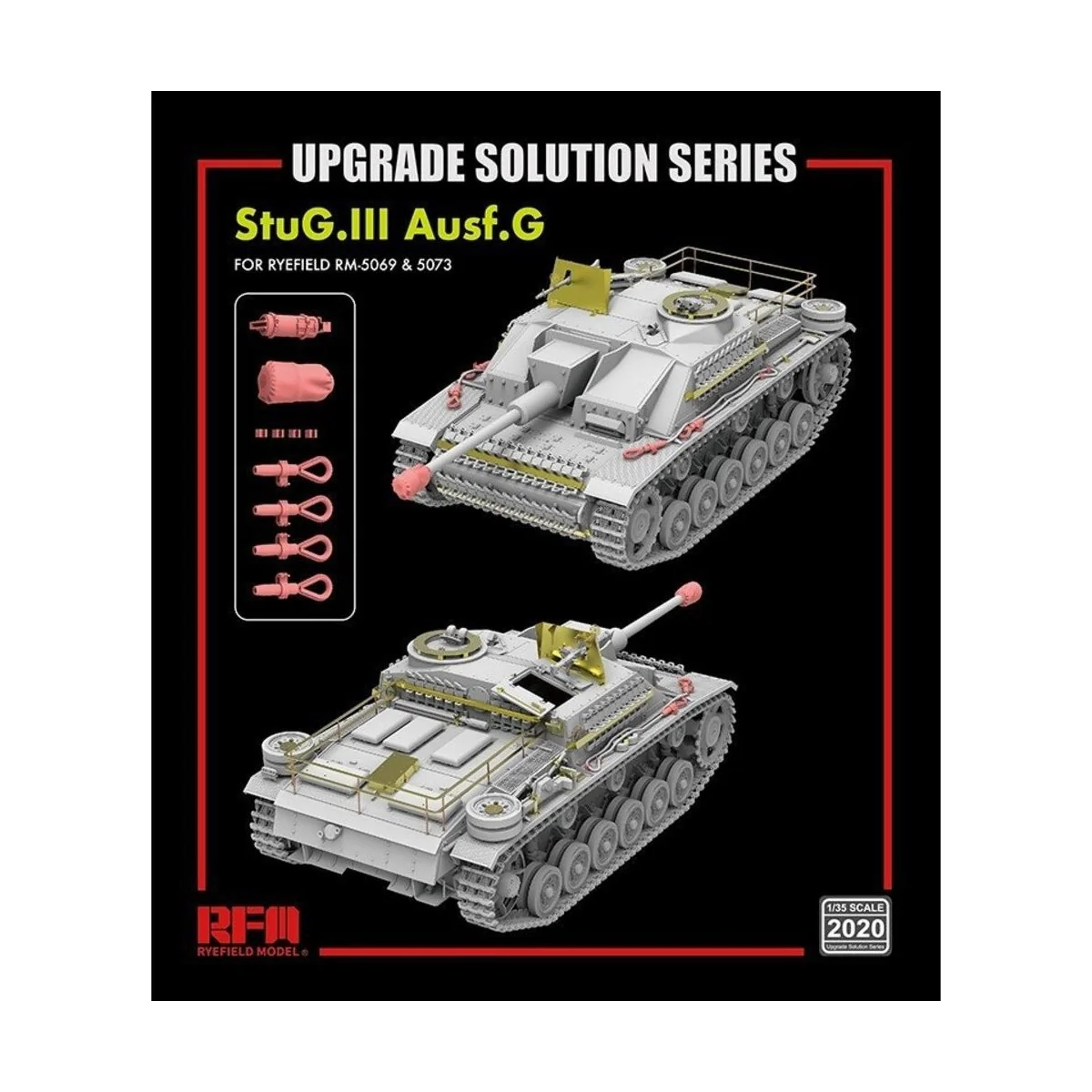 Upgrade set for 5069/5073 StuG. III Ausf. G, 1/35 - Rye Field Model...