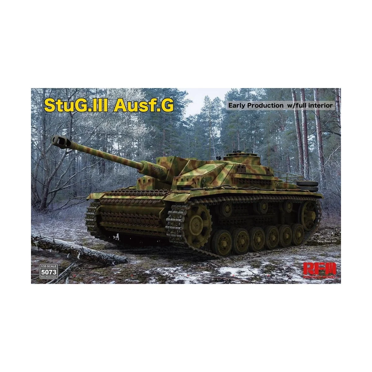 StuG. III Ausf. G Early Production with full interior & workable tr...