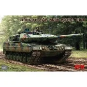 Leopard 2A6 Main Battle Tank with workabletrack links (without inte...