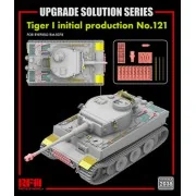 Upgrade set for 5078 Tiger I initial production No.121 - Rye Field ...