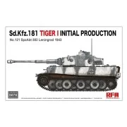 Sd.KfZ.181Tiger I initial production No.121 with workable track lin...