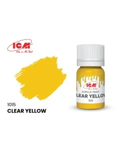 CLEAR COLORS Clear Yellow bottle 12 ml - ICM 1015