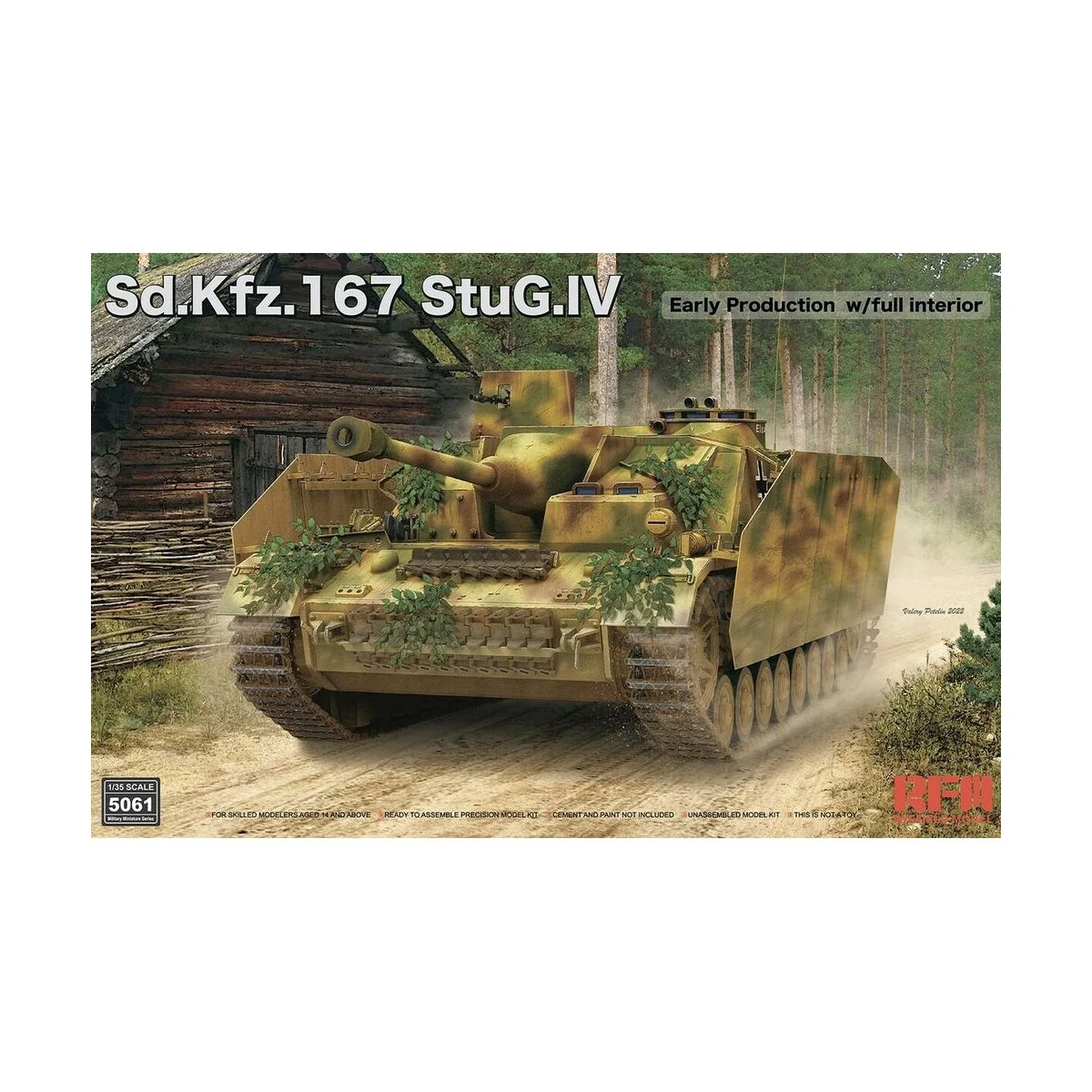 Sd.Kfz.167 StuG.IV Early Production w/full interior & workable trac...