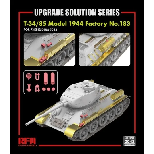 Upgrade set for 5083 T-34/85 Model 1944 - Rye Field Model 2042