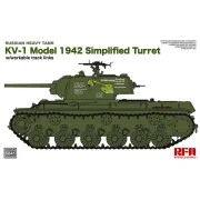 KV-1 Model 1942 Simplified Turret, 1/35 - Rye Field Model 5041 KV-1 Model 1942 Simplified Turret, 1/35 - Rye Field Model 5041