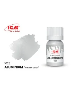 [NO_DESC] METALLIC COLORS Aluminium bottle 12 ml - ICM 1023