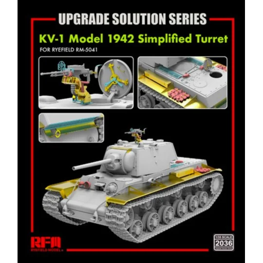 Upgrade set for 5041 KV-1, 1/35 - Rye Field Model 2036