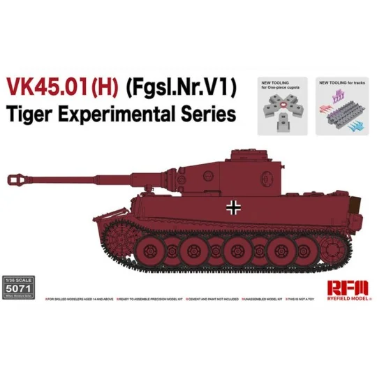 VK45.01(H) (Fgsl.Nr.V1) Tiger Experimental Series - Rye Field Model...