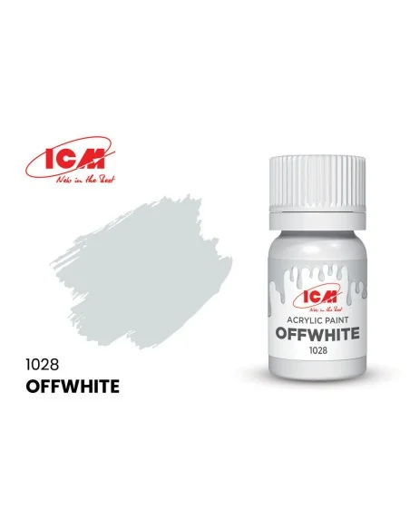 GREY Offwhite bottle 12 ml - ICM 1028