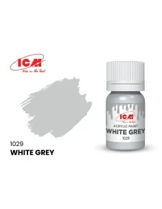 GREY White Grey bottle 12 ml - ICM 1029