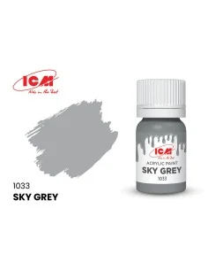 GREY Sky Grey bottle 12 ml - ICM 1033