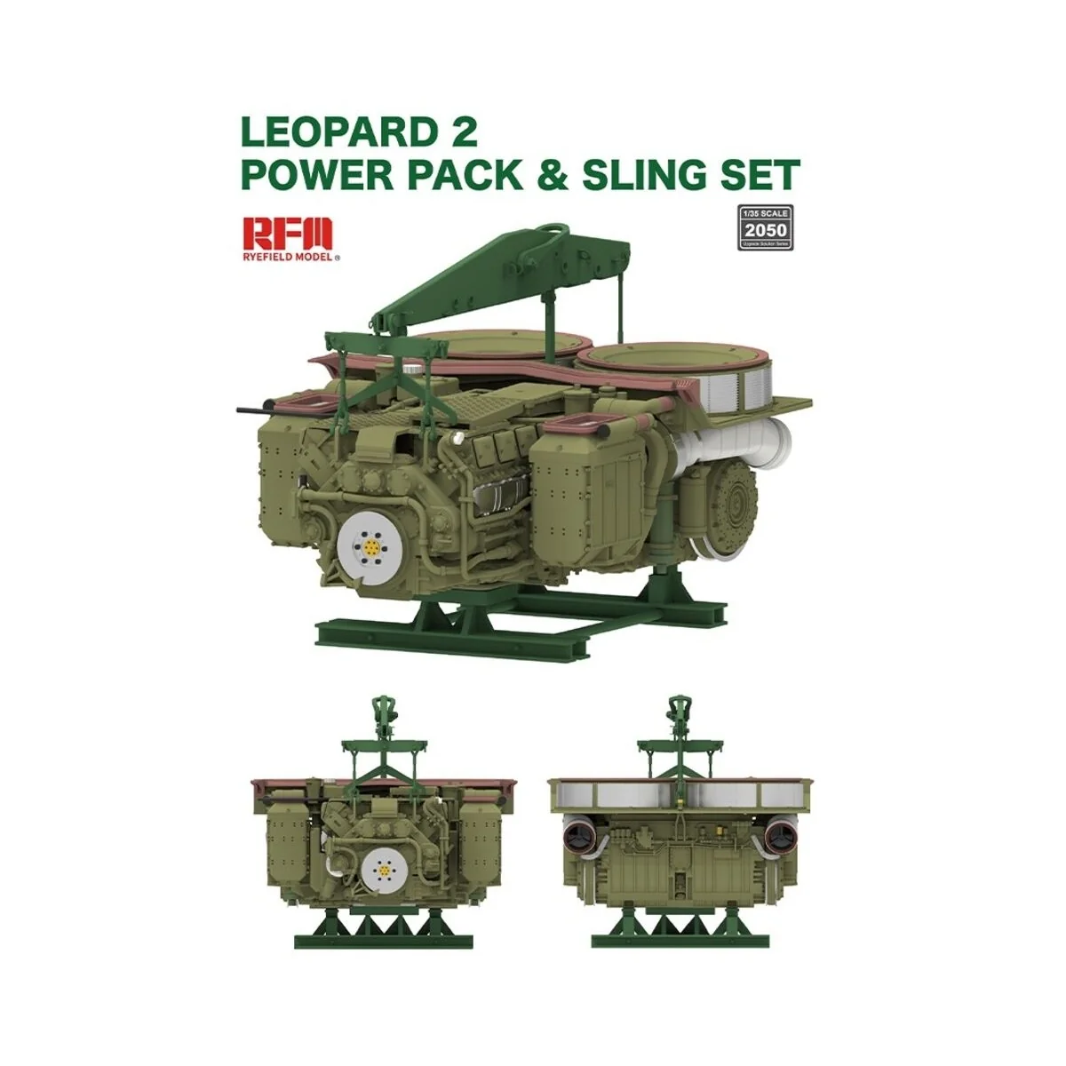 Leopard 2 Power pack & Sling set - Rye Field Model 2050
