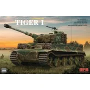 Tiger I Late Production w/Full interior & Zimmerit, 1/35 - Rye Fiel...