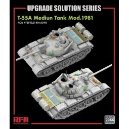T-55A Medium Tank Mod. 1981 for RFM5098 - Upgrade Solution 1/35 - R...