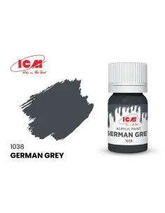 GREY German Grey bottle 12 ml - ICM 1038
