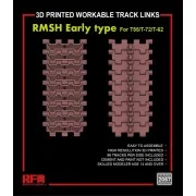 Workable Track Links RMSH Early Type for T-55/72/62 - Rye Field Mod...