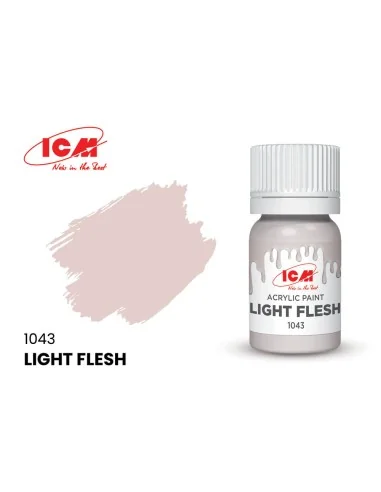 YELLOW Light Flesh bottle 12 ml - ICM 1043