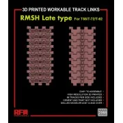 Workable Track Links RMSH Late Type for T-55/72/62 - Rye Field Mode...
