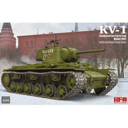 KV-1 Reinforced Cast Turret Tank Model 1942 - Rye Field Model 5056