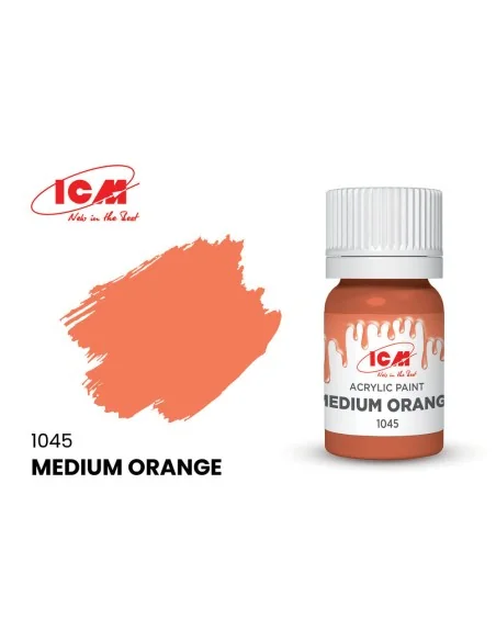 YELLOW Medium Orange bottle 12 ml - ICM 1045