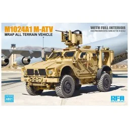 M1240A1 M-ATV MRAP All Terrain Vehicle, 1/48 - Rye Field Model 4801