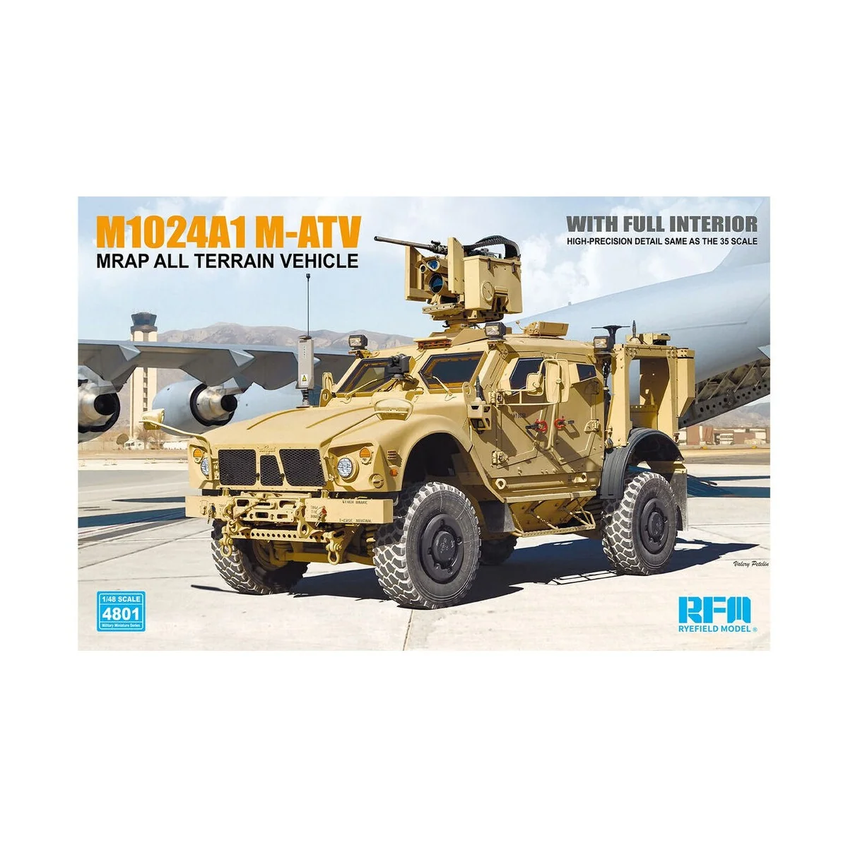 M1240A1 M-ATV MRAP All Terrain Vehicle - Rye Field Model 4801