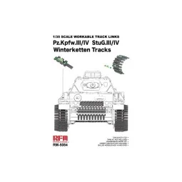 1/35 Workable Winterketten Tracks for Pz.Kpfw. III/IV - Rye Field M...