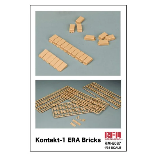Kontakt-1 ERA Bricks, 1/35 - Rye Field Model 5087 Kontakt-1 ERA Bricks, 1/35 - Rye Field Model 5087