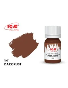 BROWN Dark Rust bottle 12 ml - ICM 1051