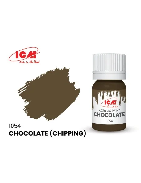 [NO_DESC] BROWN Chocolate (Chipping) bottle 12 ml - ICM 1054