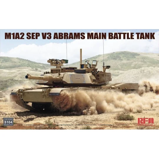M1A1 SEP V3 Abrams Main Battle Tank - Rye Field Model 5104