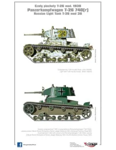 Light Tank T-26(r) Panzerkampfwagen T-26 740(r) Serie 5, 1/35 - Mir... 2