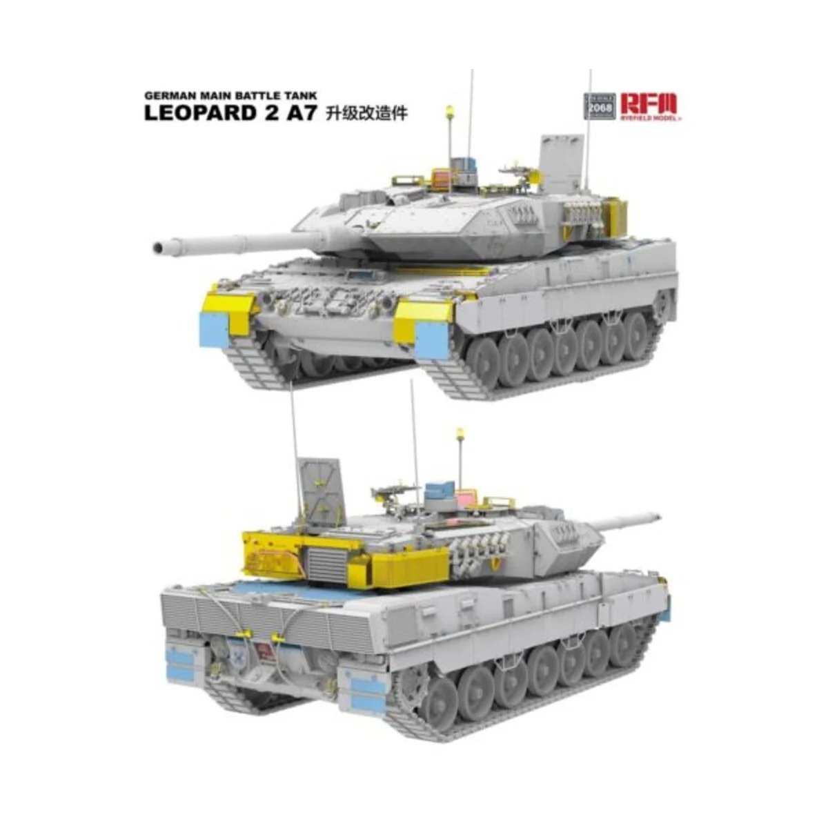Upgrade Set for 5108 German Main Battle Tank Leopard 2 A7, 1/35 - R...