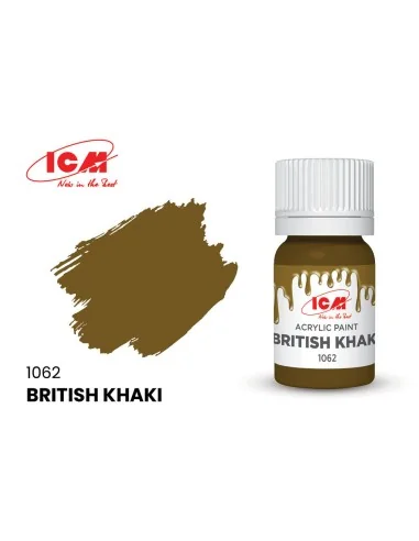 BROWN British Khaki bottle 12 ml - ICM 1062
