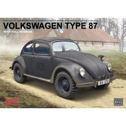 Volkswagen Type 87 with Full Interior - Rye Field Model 5113