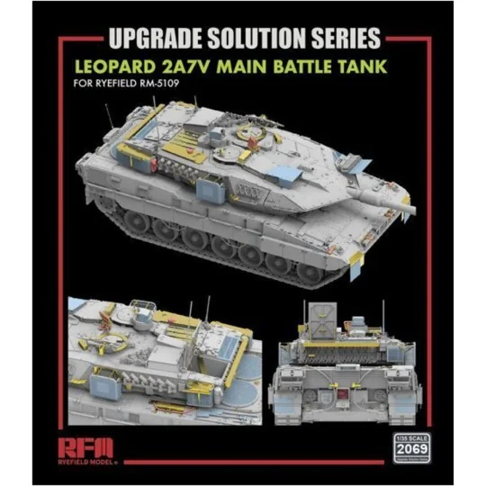 Upgrade Solution Series Leopard 2A7V Main Battle Tank - Rye Field M...