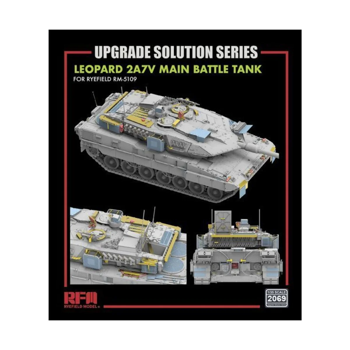 Upgrade Solution Series Leopard 2A7V Main Battle Tank, 1/35 - Rye F...