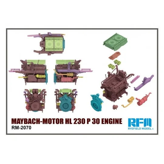 Maybach-Motor HL 230 P 30 Engine - Rye Field Model 2070