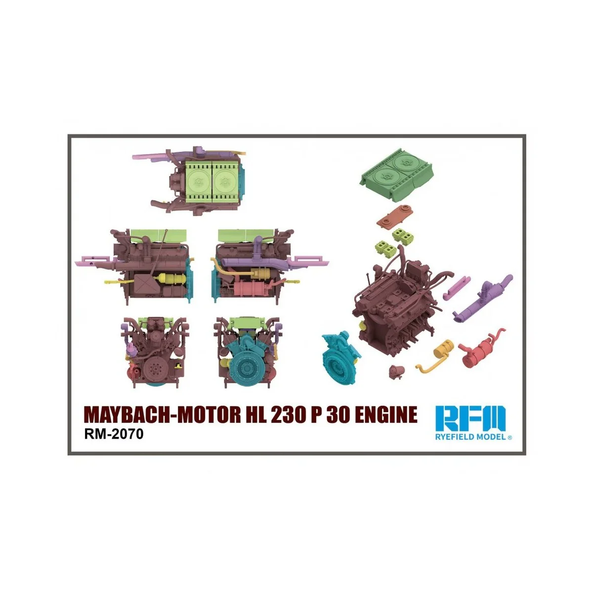 Maybach-Motor HL 230 P 30 Engine - Rye Field Model 2070