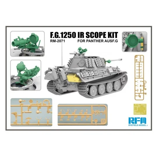 F.G.1250 IR Scope Kit For Panther Ausf.G - Rye Field Model 2071