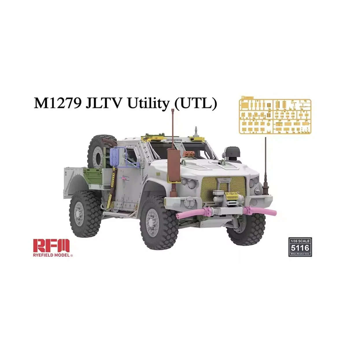 M1279 JLTV Utility (UTL), 1/35 - Rye Field Model 5116 M1279 JLTV Utility (UTL), 1/35 - Rye Field Model 5116