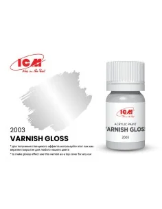 VARNISHES Varnish Gloss bottle 12 ml - ICM 2003