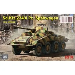 Sd.Kfz.234/4 Pz.Spähwagen with Full Interior - Rye Field Model RFM5118